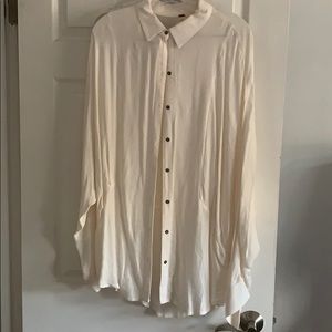 Free People button up blouse